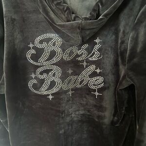 AUTHENTIC PARIS HILTON TRACK SWEATSHIRT